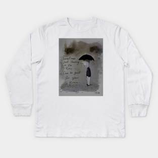 Good rain Kids Long Sleeve T-Shirt